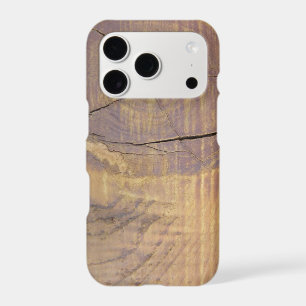 Cedar Wood Knot Close Up Photograph iPhone 17 Pro Case