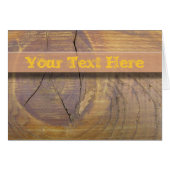 Cedar Wood Knot Photograph (Front Horizontal)