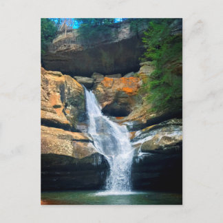 Ceder Falls, Hocking Hills Ohio Postcard