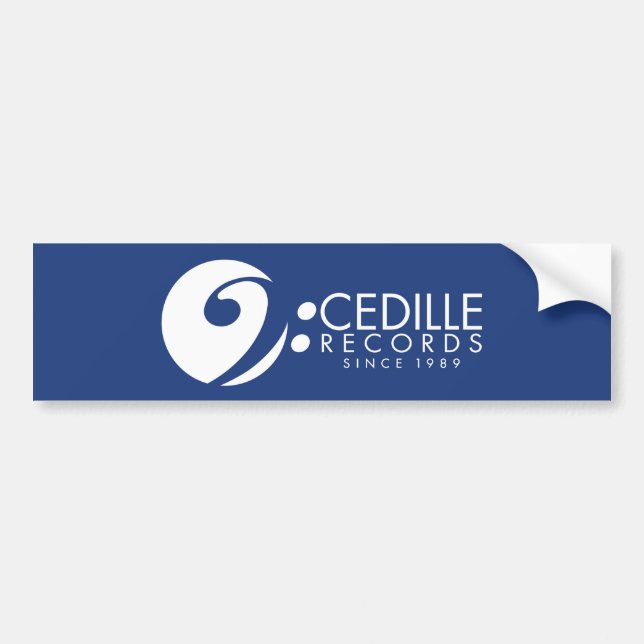 Cedille Records Bumper Sticker (Front)