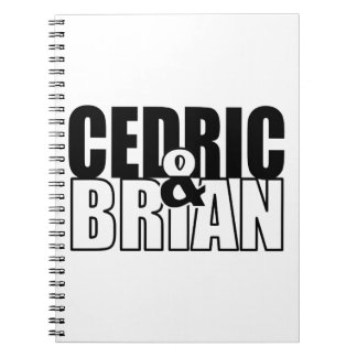 Cedric and Brian Swag Notebook