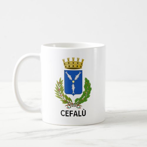 Cefal coat of arms _ Sicily Coffee Mug