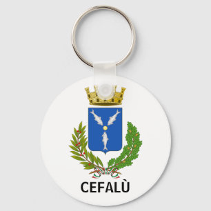 Cefalù coat of arms - Sicily Keychain