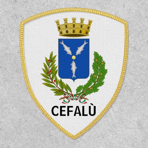 Cefal coat of arms _ Sicily Patch