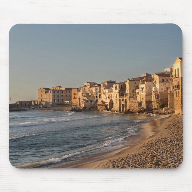 Cefalu, seaside town in Sicily Mouse Pad (Front)