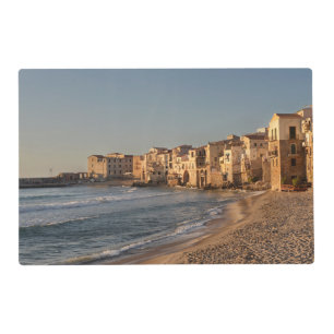 Cefalu, seaside town in Sicily Placemat
