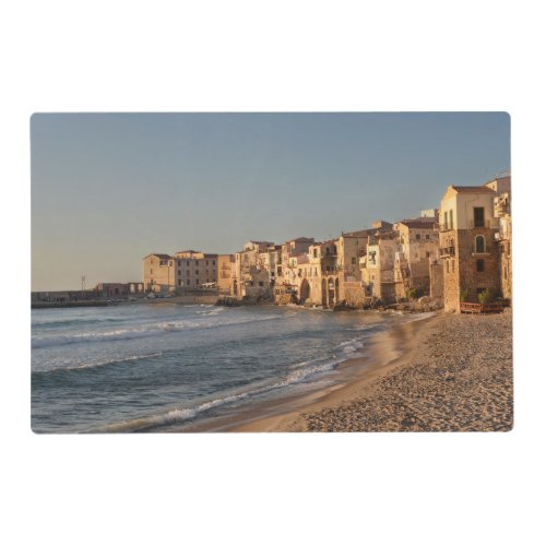 Cefalu seaside town in Sicily Placemat
