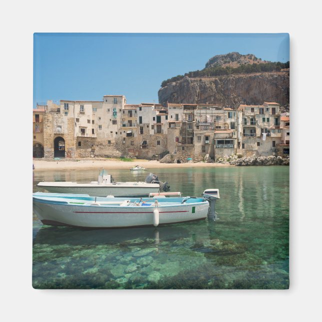 Cefalu town in Sicily Magnet (Front)