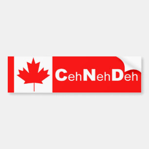 CehNehDeh bumper sticker