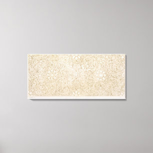 Ceiling design for the Pearl Room, in Isfahan, fro Canvas Print