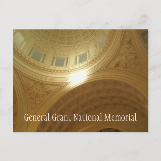Ceiling Details, Mausoleum General Grant Memorial  Postcard (Front)