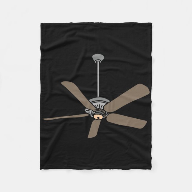Ceiling Fan Lazy Diy Halloween Costume Fun Easy  Fleece Blanket (Front)