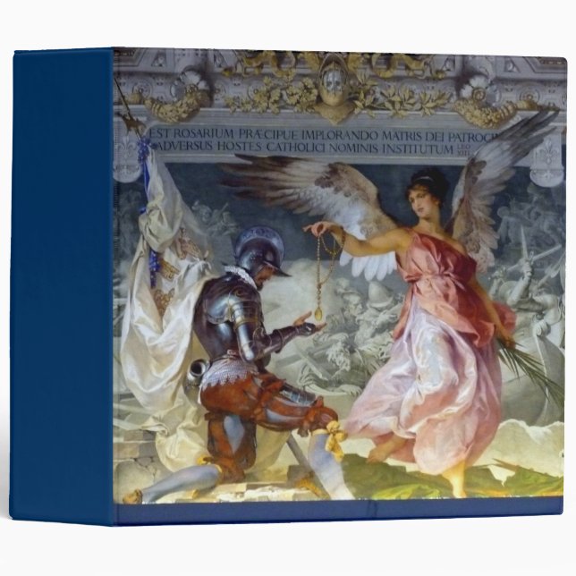 Ceiling in the Vatican Museum Binder (Front/Spine)