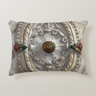 Ceiling Medallion Accent Pillow