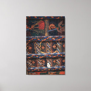 Ceiling Of Angels, Abba Pantaleon Monastery Canvas Print