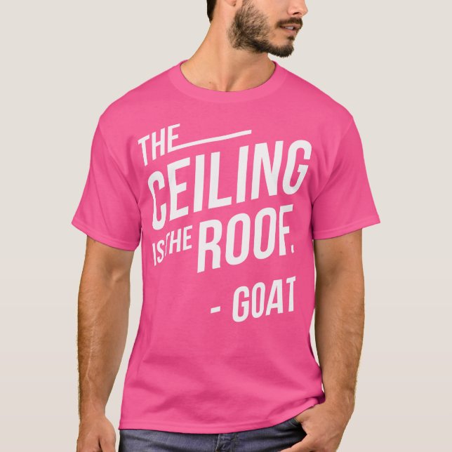 Ceiling Roof Goat North Carolina (Blue Or Black) T-Shirt (Front)