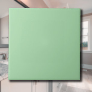 Celadon Green Solid Color   Classic   Elegant Ceramic Tile