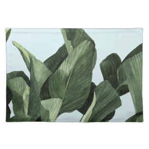 Celadon Palms Cloth Placemat