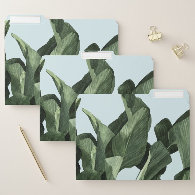Celadon Palms File Folder (Set)