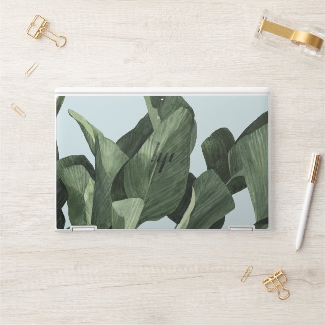 Celadon Palms HP Laptop Skin (Desk)