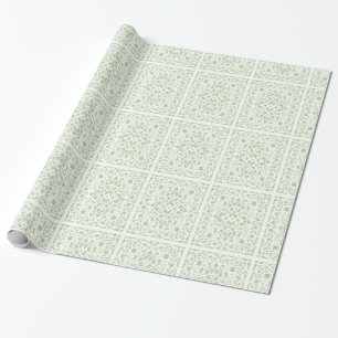 Celadon Romance Designer Wrapping Paper