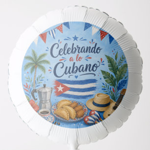 Celebrando a lo Cubano Party Balloon