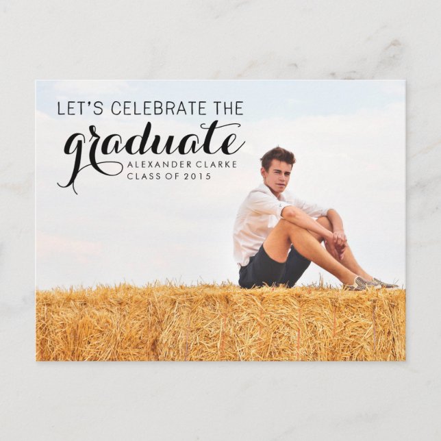 CELEBRATE | 2015 GRADUATION PARTY INVITATION (Front)