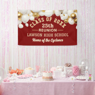 Celebrate! 25th Class Reunion Party banner