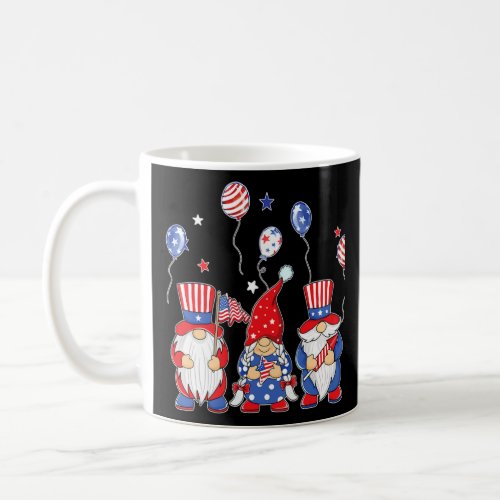 Celebrate 4th Of July With My Gnomies Independence Coffee Mug