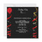Celebrate 50 50th Birthday Party Black Red Stars