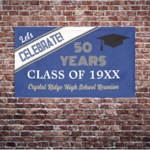 CELEBRATE! 50 year class reunion Banner