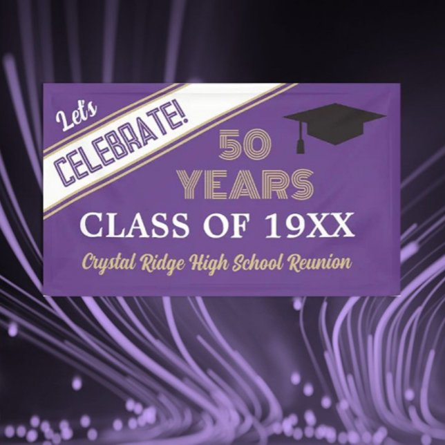 CELEBRATE! 50 year class reunion Banner (Creator Uploaded)