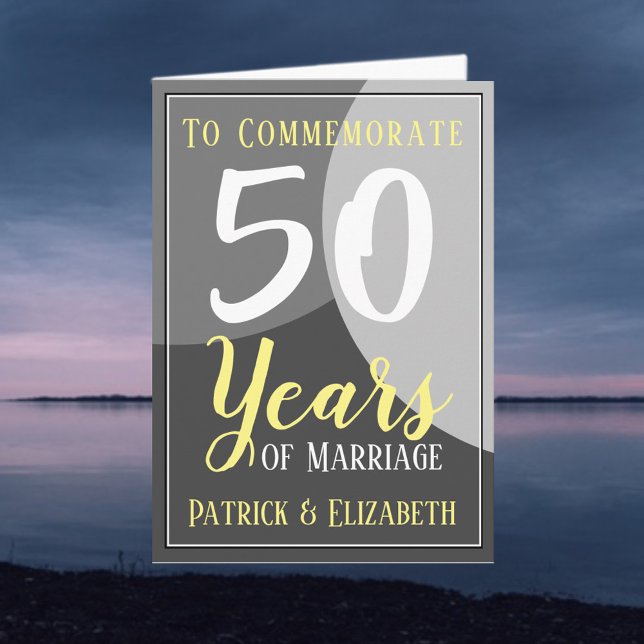 Celebrate 50 Years of Marriage Card (Creator Uploaded)
