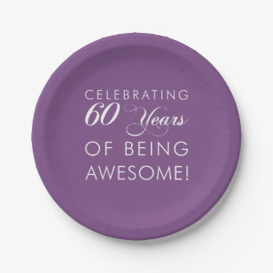 Celebrate 60 Years Of Being Awesome Color Plates
