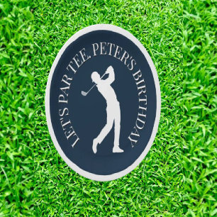 Celebrate a Milestone Birthday with a Golf-Themed  Paper Plates