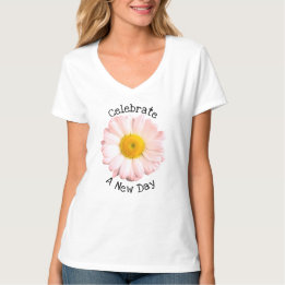 Celebrate a New Day Boho Daisy T-Shirt