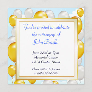 Celebrate a Retirement Invitation
