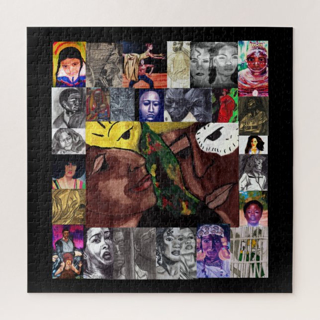CELEBRATE AFRICAN AMERICAN CULTURE  puzzle (Vertical)