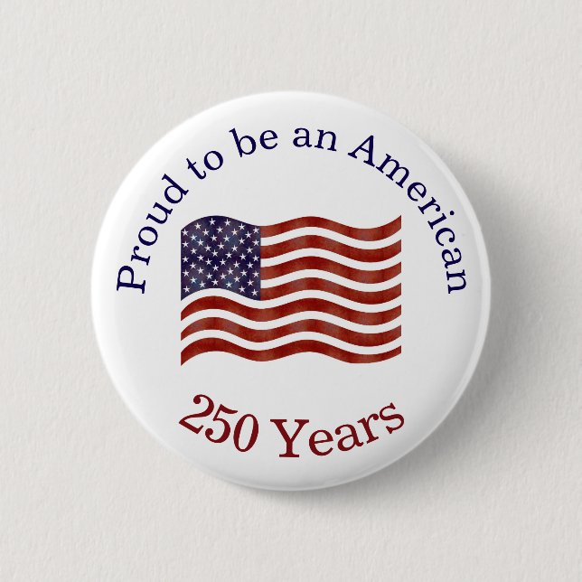 Celebrate America 250 #60 Button (Front)