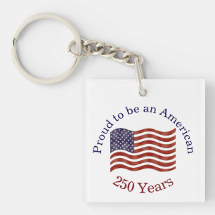 Celebrate America 250 #62 Keychain