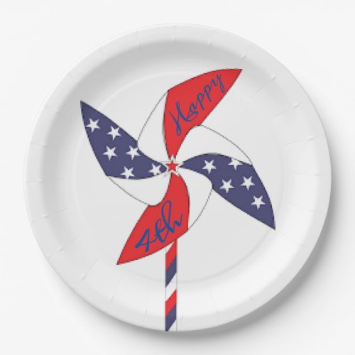 Celebrate America Paper Plate