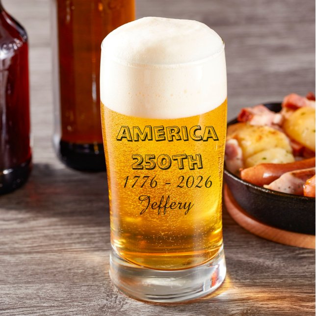 Celebrate America’s 250th anniversary personalized Stein (Creator Uploaded)