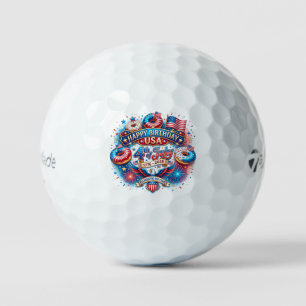 Celebrate America’s 250th birthday with donut Golf Balls