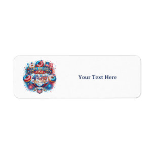Celebrate America’s 250th birthday with donut Label
