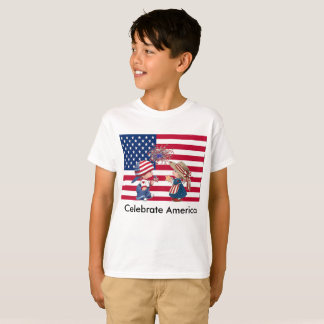 Celebrate American Flag T-Shirt