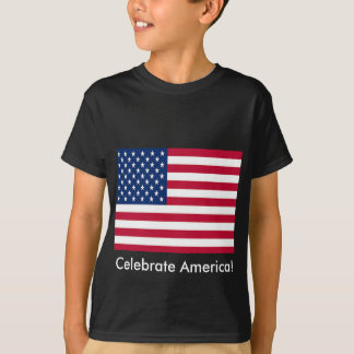 Celebrate American Flag T-Shirt