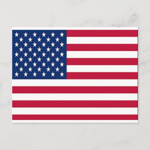 Celebrate American Flag ZSSG Postcard