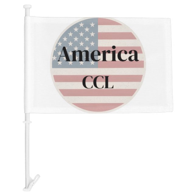 Celebrate America's 250th Anniversary Car Flag (Front)