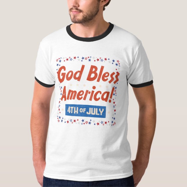 Celebrate America's Independence Day anniverserie T-Shirt (Front)