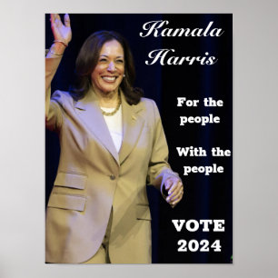 CELEBRATE AND VOTE FOR  KAMALA HARRIS  POSTER